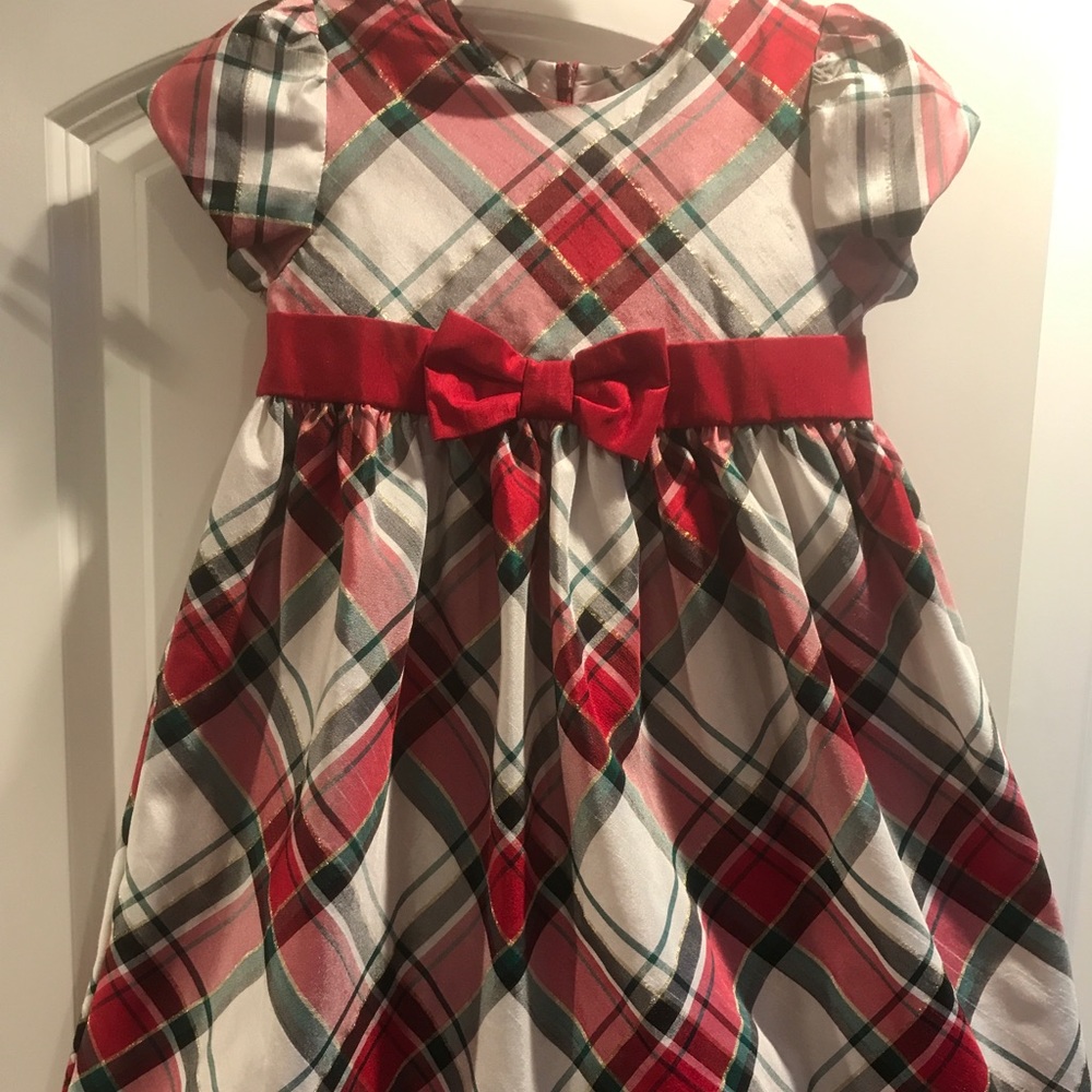 Gymboree plaid holiday dress size 5T